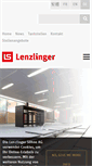 Mobile Screenshot of lenzlinger.ch